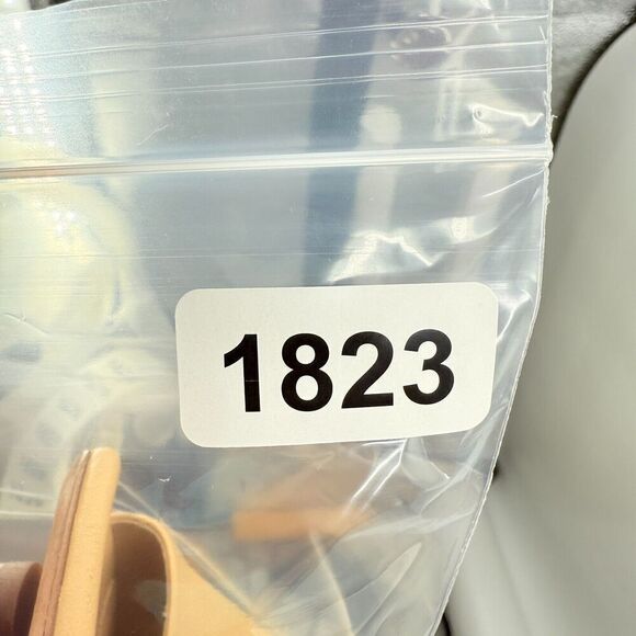 Vince Womens Pia Espadrille Mules Wedge Sandals Tan Brown Leather Size 9 Slides - Picture 6 of 15